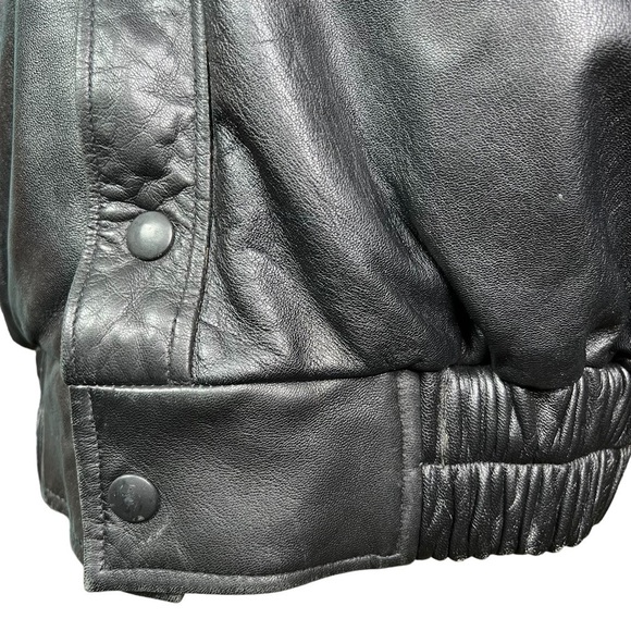 Ranger Boats Men’s Leather Insulated Bomber Style Logo Jacket XL Unique … - Picture 9 of 16